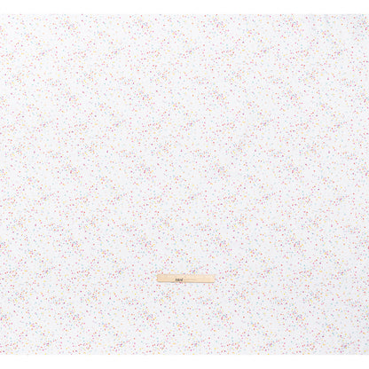 Printed Quilting Cotton by Ghazal Razavi for FIGO Studio - Rainbow and White Sprinkles- Dovetail Collection