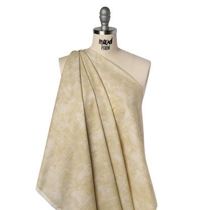 Printed Quilting Cotton by Northcott - Toasted Marshmallow Painterly Texture - Canvas Collection Folded