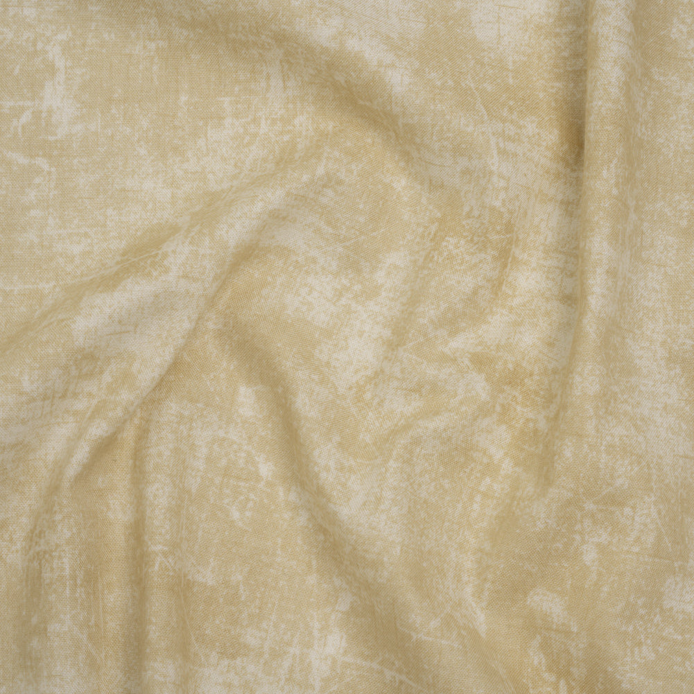 Printed Quilting Cotton by Northcott - Toasted Marshmallow Painterly Texture - Canvas Collection