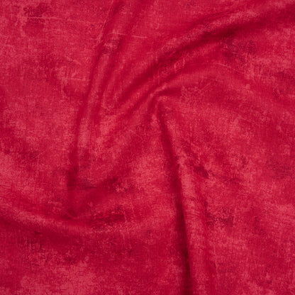 Printed Quilting Cotton by Northcott - Lipstick Painterly Texture - Canvas Collection Drape