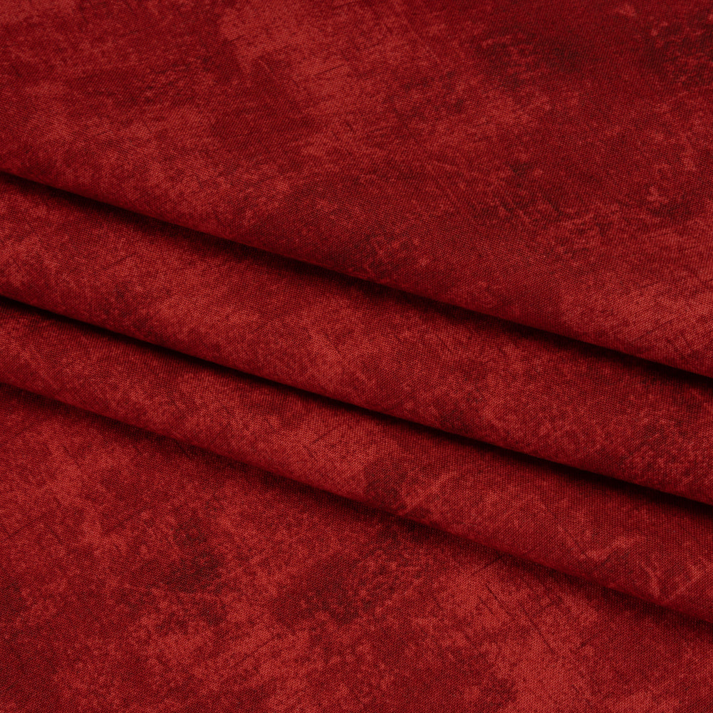 Printed Quilting Cotton by Northcott - Merlot Painterly Texture - Canvas Collection - Detail