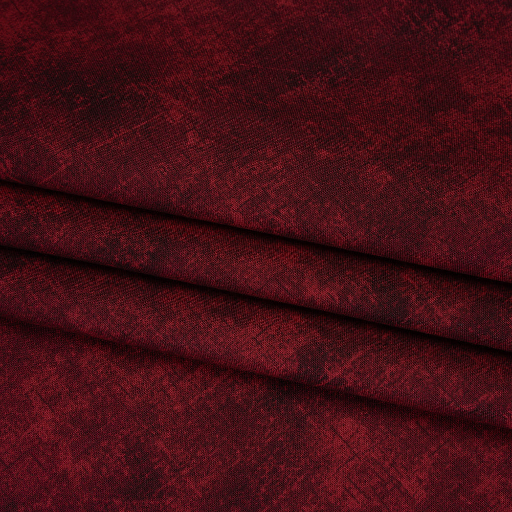 Printed Quilting Cotton by Northcott - Cabernet Painterly Texture - Canvas Collection Detail