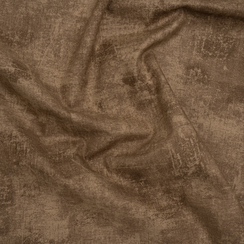 Printed Quilting Cotton by Northcott - Buckskin Painterly Texture - Canvas Collection - Drape