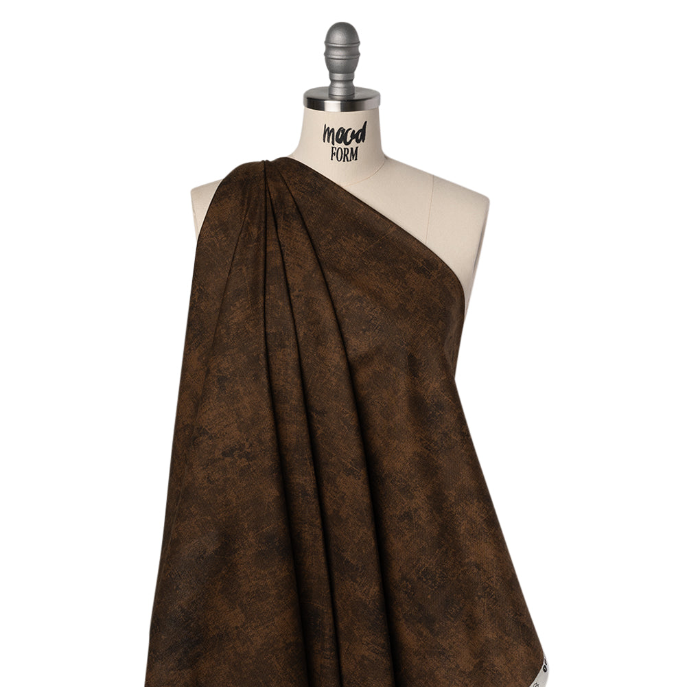 Printed Quilting Cotton by Northcott - Coffee Bean Painterly Texture - Canvas Collection