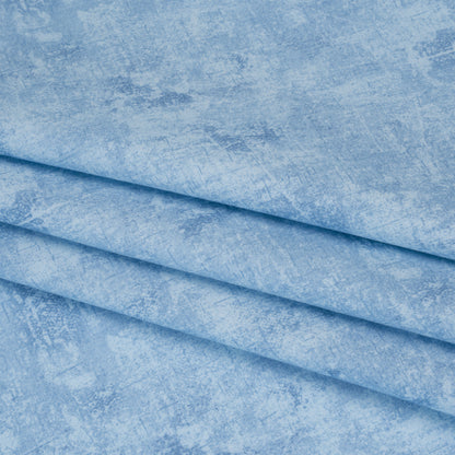Printed Quilting Cotton by Northcott - Stonewash Denim Painterly Texture - Canvas Collection Detail