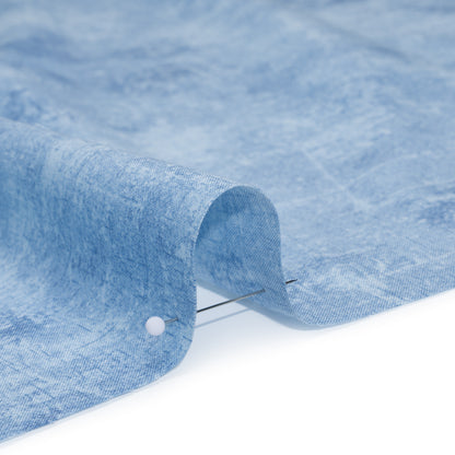Printed Quilting Cotton by Northcott - Stonewash Denim Painterly Texture - Canvas Collection Full