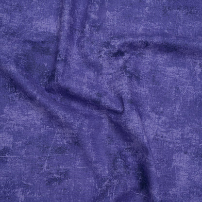 Printed Quilting Cotton by Northcott - Blueberry Painterly Texture - Canvas Collection