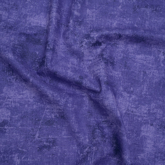 Printed Quilting Cotton by Northcott - Blueberry Painterly Texture - Canvas Collection