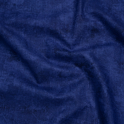 Printed Quilting Cotton by Northcott - Indigo Painterly Texture - Canvas Collection Drape
