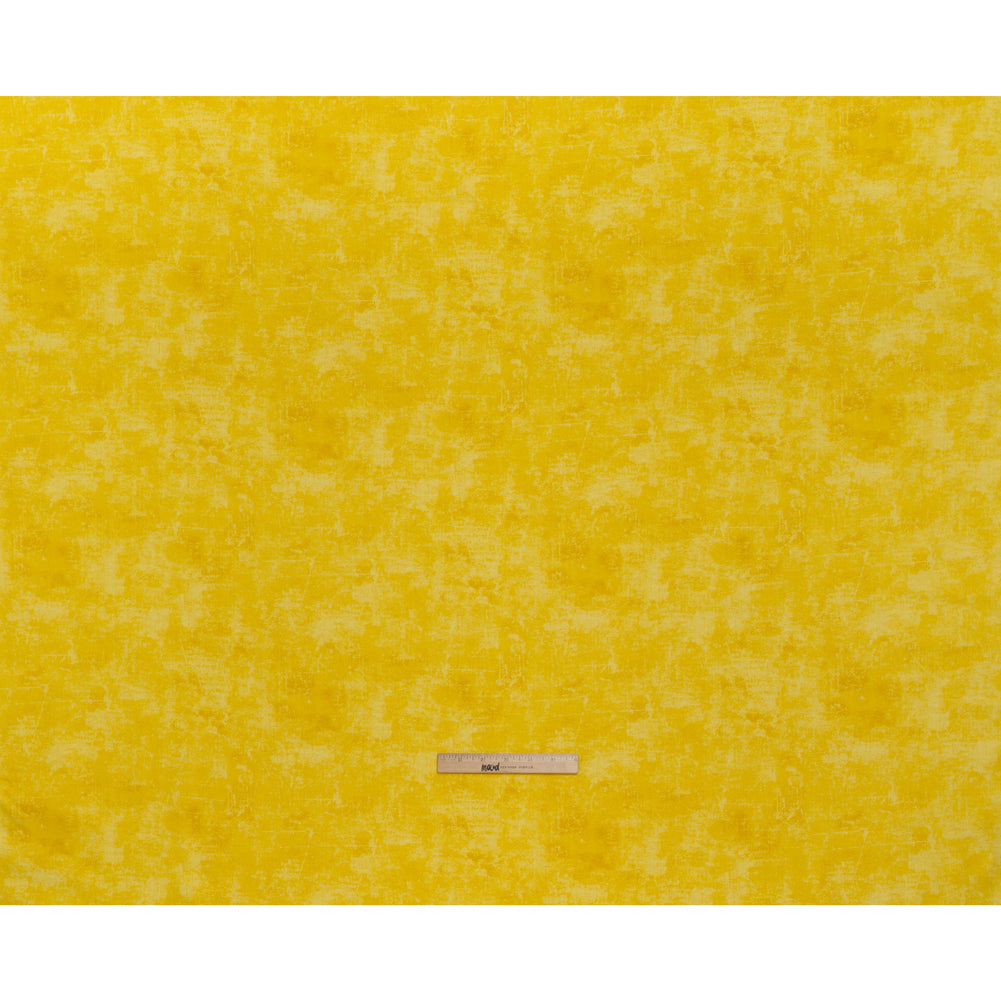 Printed Quilting Cotton by Northcott - Canary Painterly Texture - Canvas Collection - Full - Image 6 of 7
