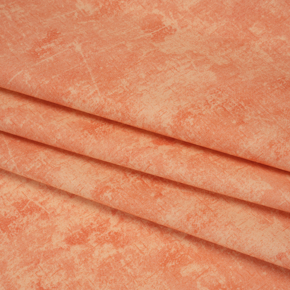Printed Quilting Cotton by Northcott - Melon Painterly Texture - Canvas Collection Detail