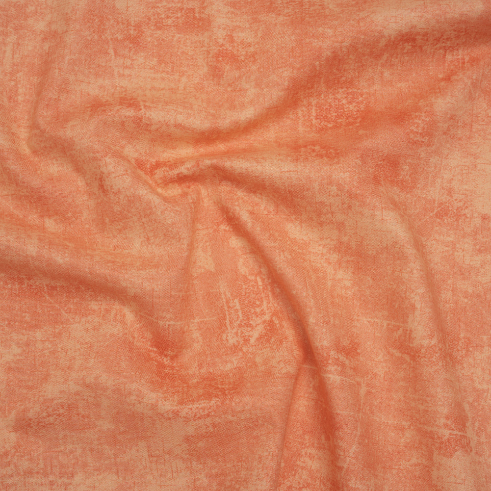 Printed Quilting Cotton by Northcott - Melon Painterly Texture - Canvas Collection