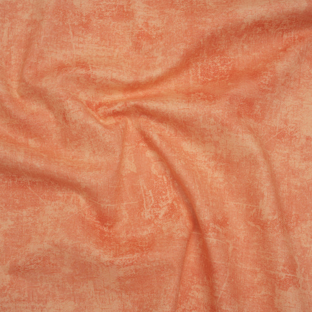 Printed Quilting Cotton by Northcott - Melon Painterly Texture - Canvas Collection