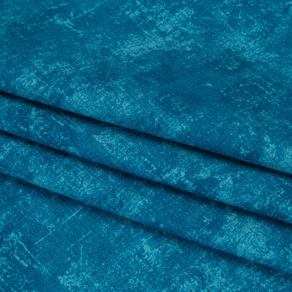 Printed Quilting Cotton by Northcott - Ocean Breeze Painterly Texture - Canvas Collection Detail