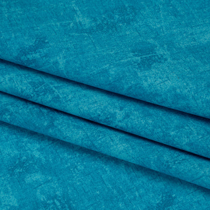 Printed Quilting Cotton by Northcott - Aqua Painterly Texture - Canvas Collection
