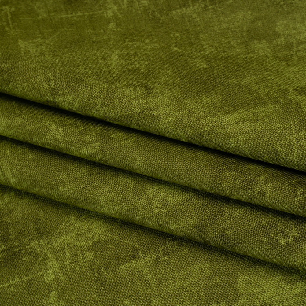 Printed Quilting Cotton by Northcott - Crocodile Painterly Texture - Canvas Collection - Detail