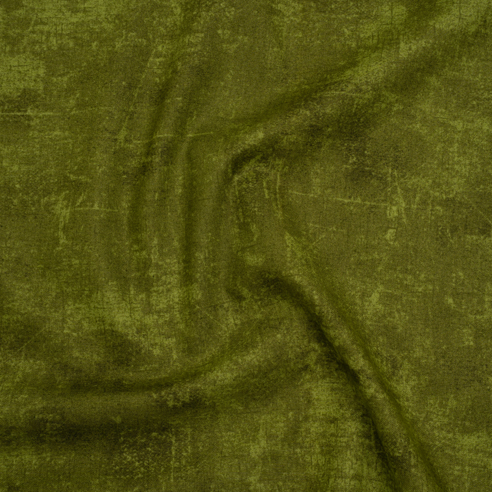 Printed Quilting Cotton by Northcott - Crocodile Painterly Texture - Canvas Collection - Drape