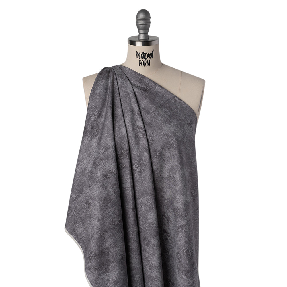 Printed Quilting Cotton by Northcott - Gray Beard Painterly Texture - Canvas Collection - Folded