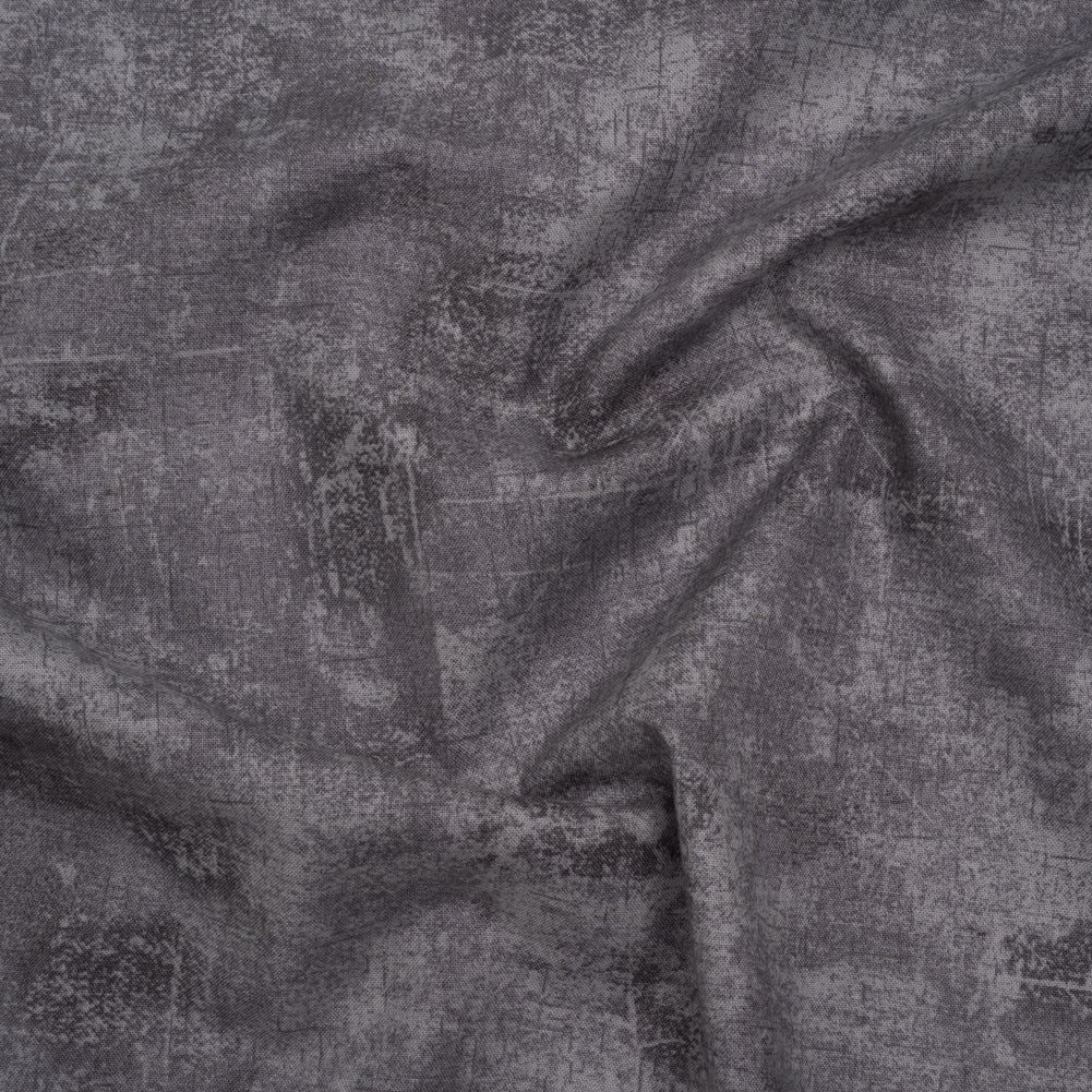 Printed Quilting Cotton by Northcott - Gray Beard Painterly Texture - Canvas Collection
