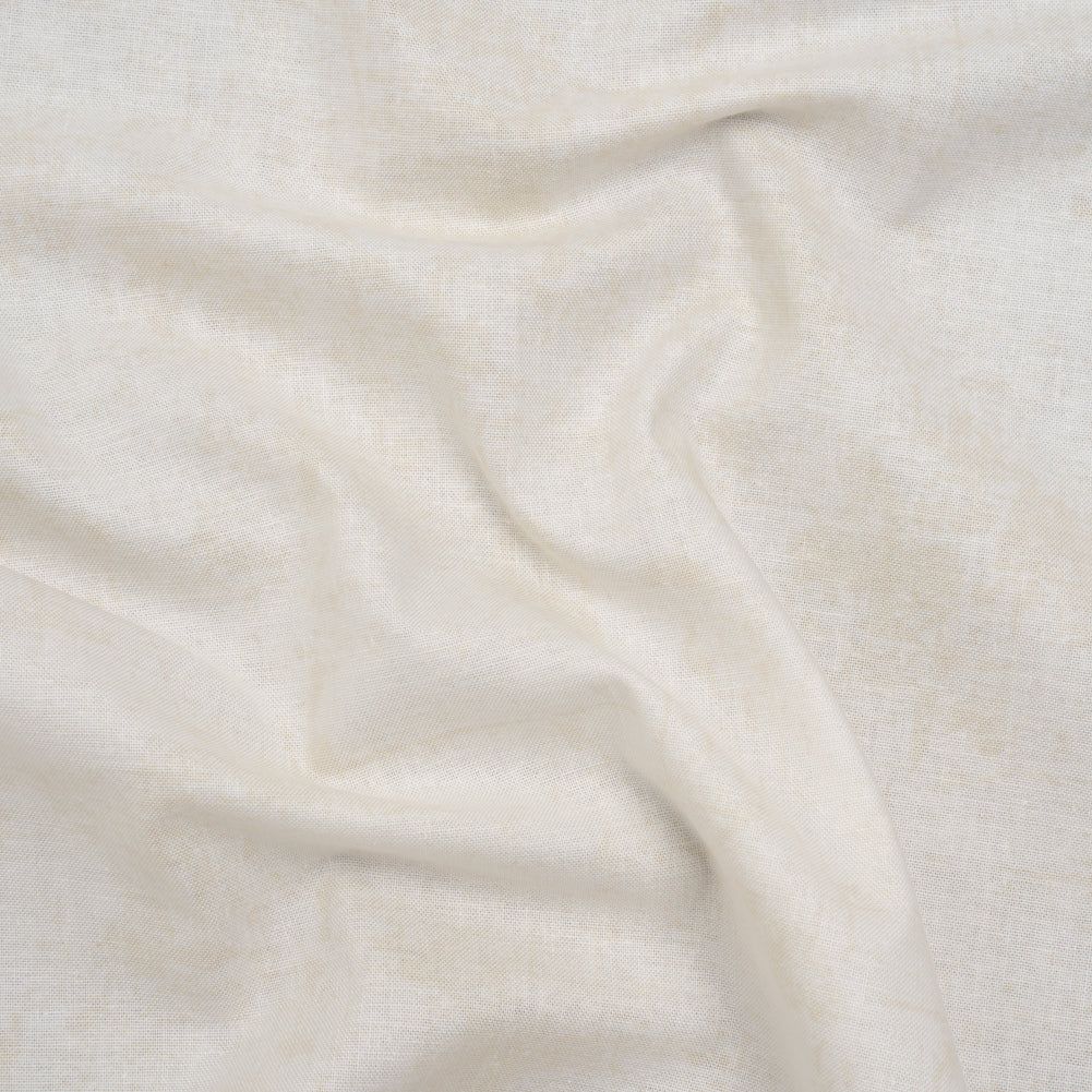Printed Quilting Cotton by Northcott - Antique White Painterly Texture - Canvas Collection - Drape