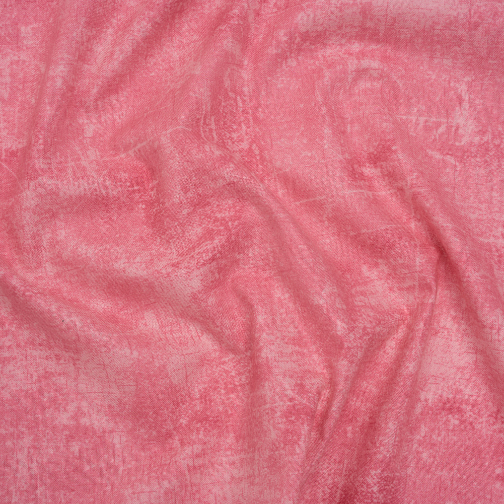 Printed Quilting Cotton by Northcott - Bubblegum Painterly Texture - Canvas Collection - Drape
