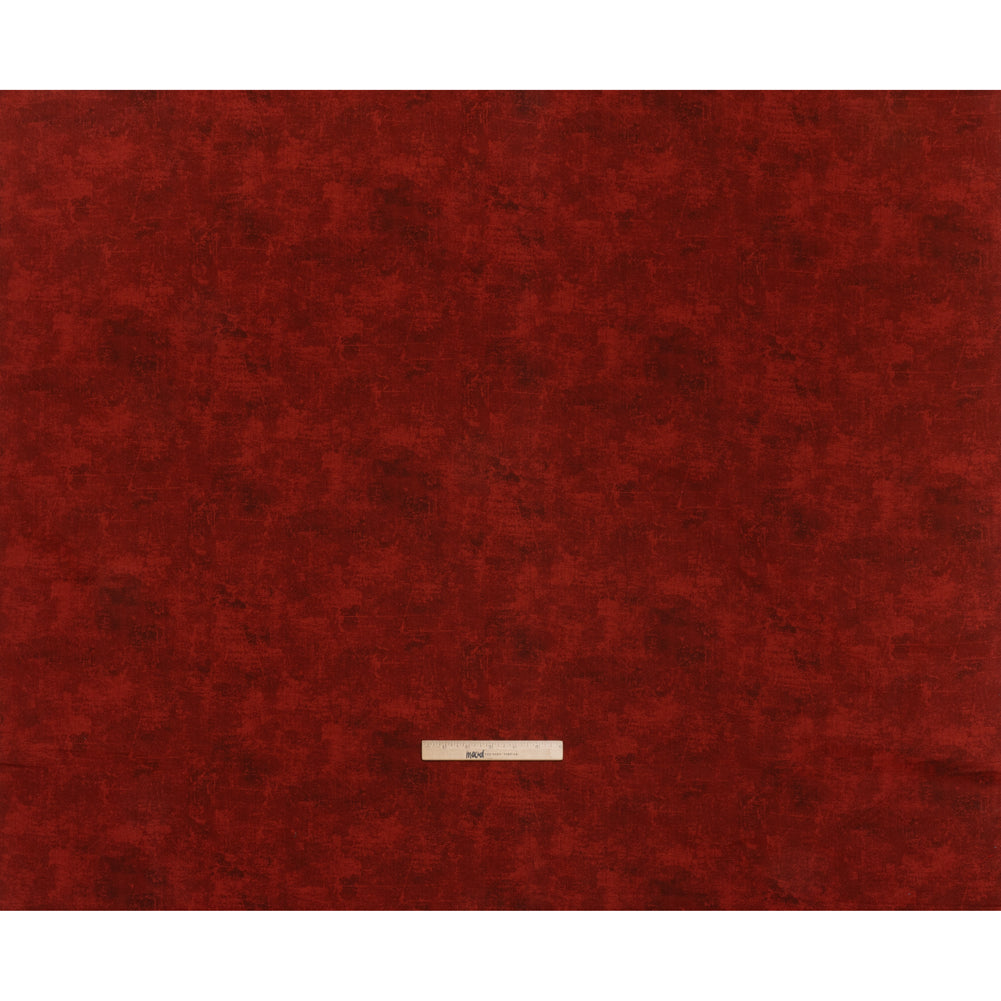 Printed Quilting Cotton by Northcott - Red Barn Painterly Texture - Canvas Collection