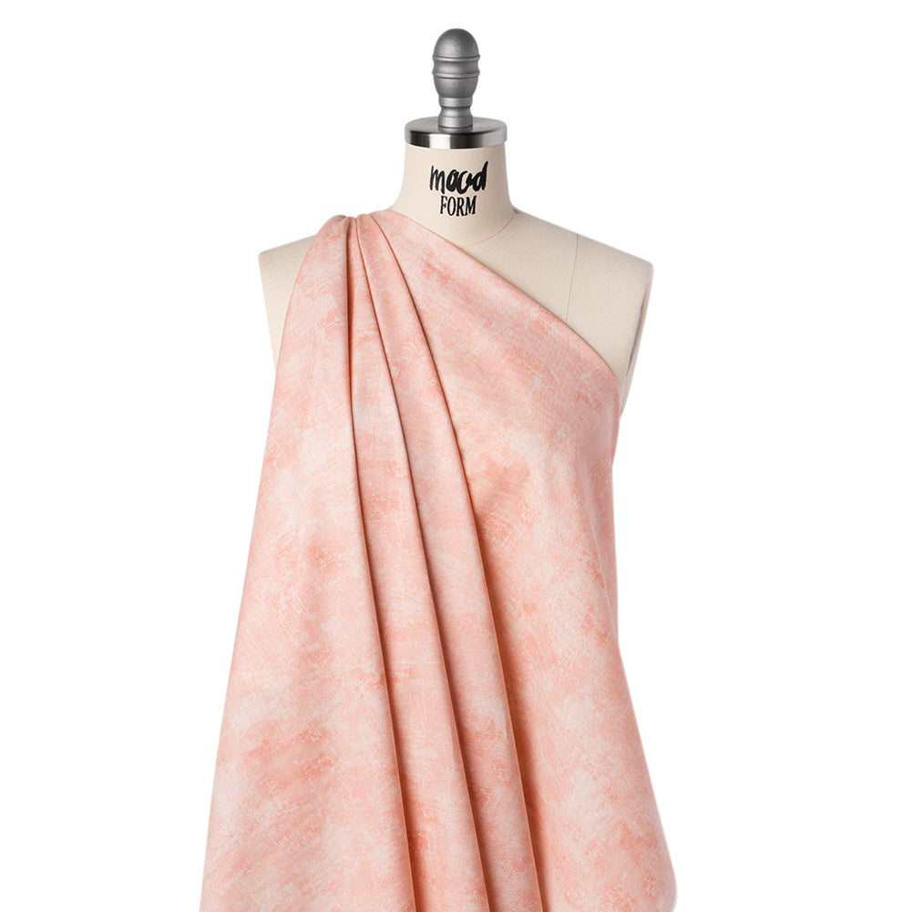 Printed Quilting Cotton by Northcott - Blush Painterly Texture - Canvas Collection - Folded