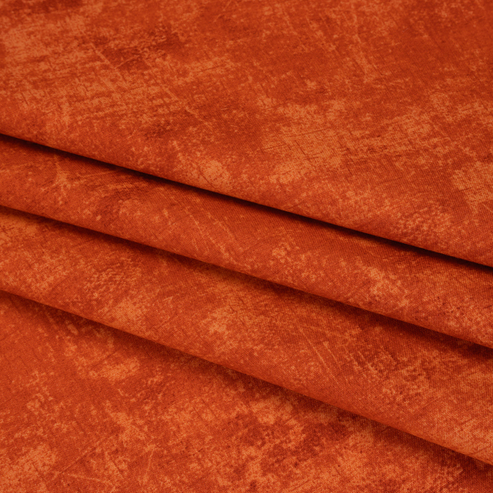Printed Quilting Cotton by Northcott - Pumpkin Spice Painterly Texture - Canvas Collection