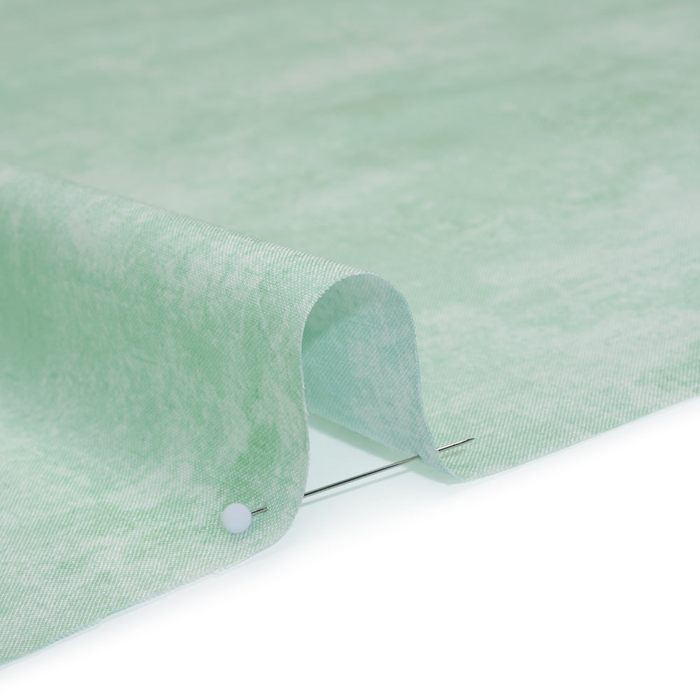 Printed Quilting Cotton by Northcott - Minty Painterly Texture - Canvas Collection Full