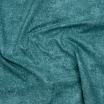 Printed Quilting Cotton by Northcott - Tealish Painterly Texture - Canvas Collection