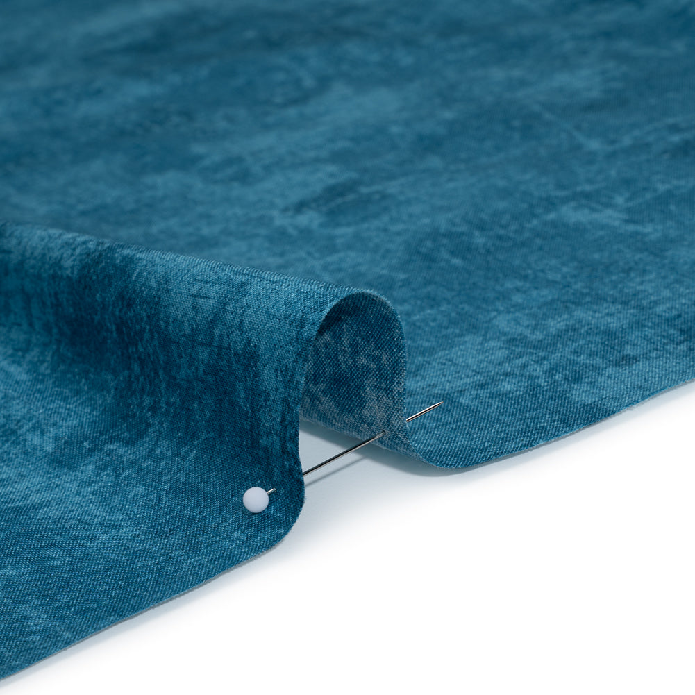 Printed Quilting Cotton by Northcott - Cadet Painterly Texture - Canvas Collection