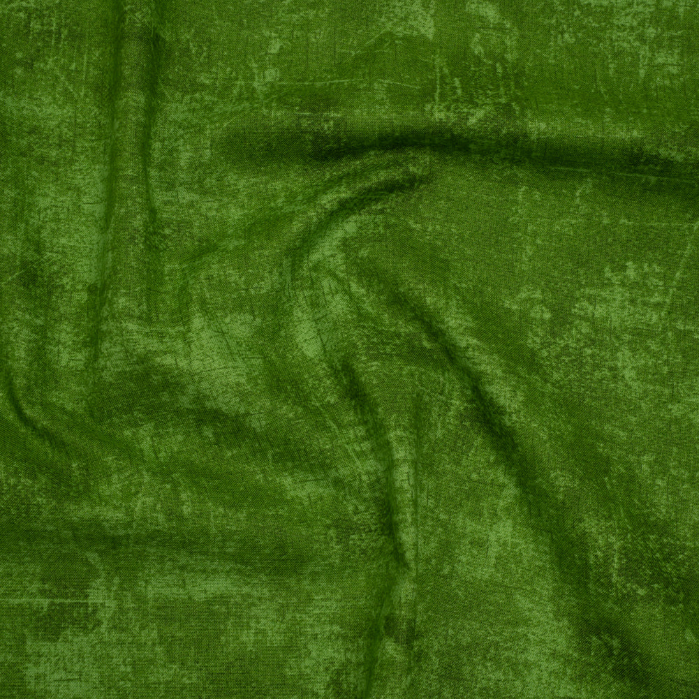 Printed Quilting Cotton by Northcott - Evergreen Painterly Texture - Canvas Collection Drape