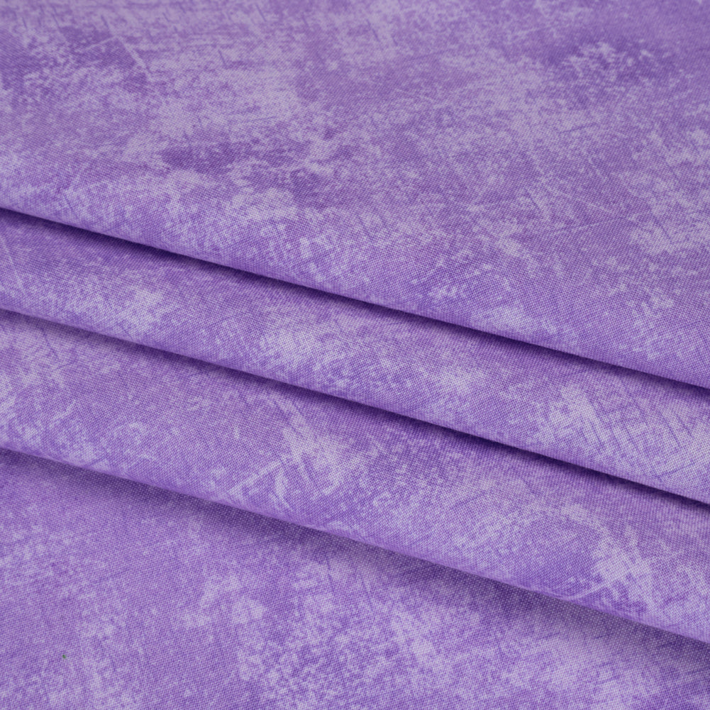 Printed Quilting Cotton by Northcott - Lilac Painterly Texture - Canvas Collection - Detail