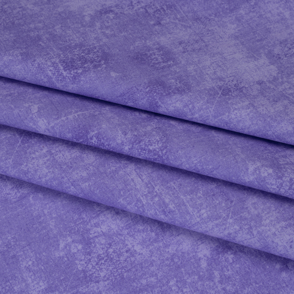Printed Quilting Cotton by Northcott - Periwinkle Painterly Texture - Canvas Collection