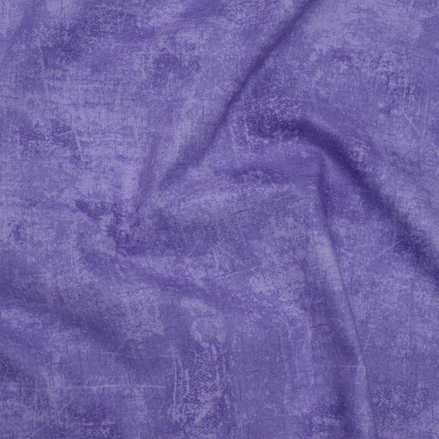 Printed Quilting Cotton by Northcott - Periwinkle Painterly Texture - Canvas Collection