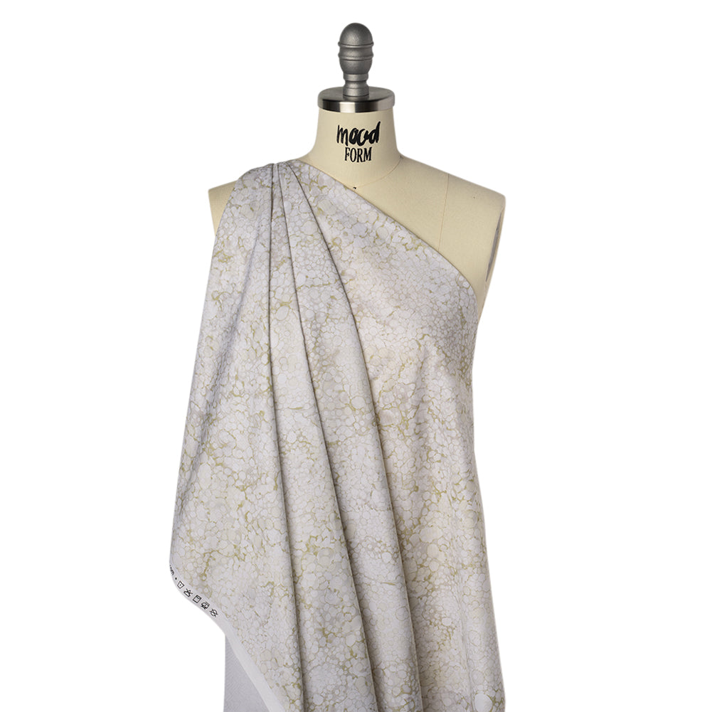 Printed Quilting Cotton by Northcott - Vanilla Cream Bubbles - Bliss Collection