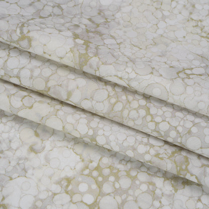 Printed Quilting Cotton by Northcott - Vanilla Cream Bubbles - Bliss Collection