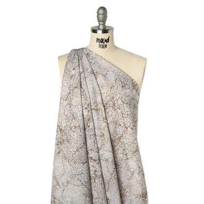 Printed Quilting Cotton by Northcott - Truffle Bubbles - Bliss Collection Folded