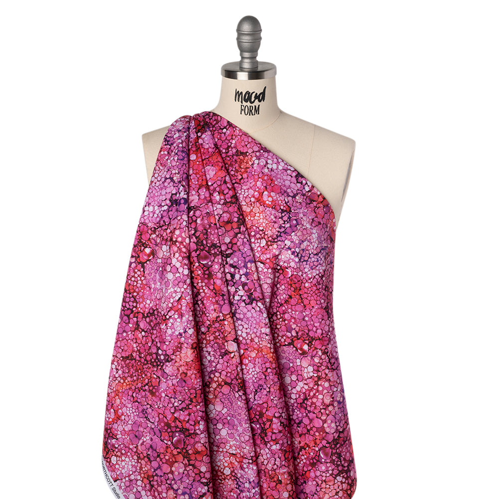 Printed Quilting Cotton by Northcott - Bubble Tea Bubbles - Bliss Collection