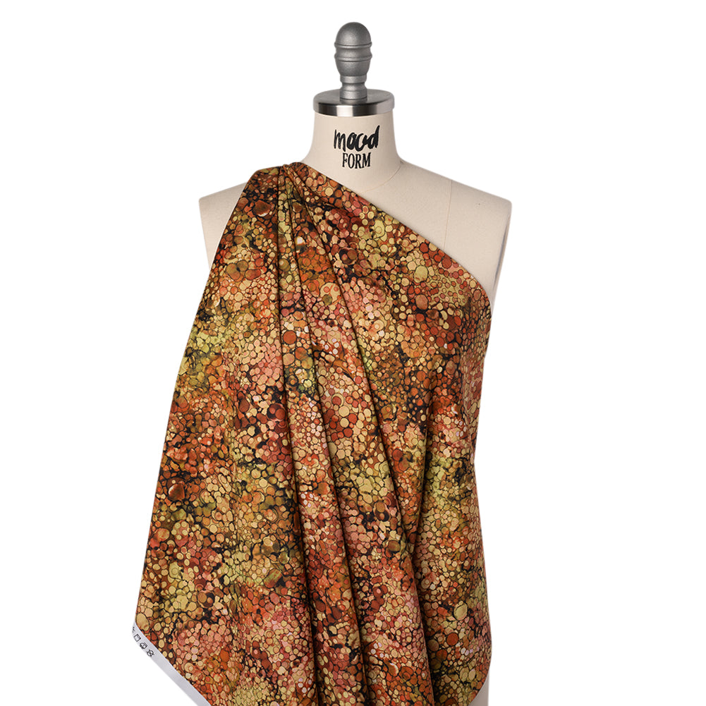 Printed Quilting Cotton by Northcott - Rust Bubbles - Bliss Collection Folded