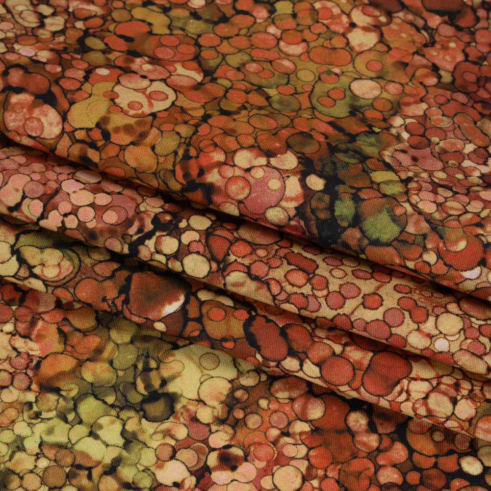 Printed Quilting Cotton by Northcott - Rust Bubbles - Bliss Collection Detail