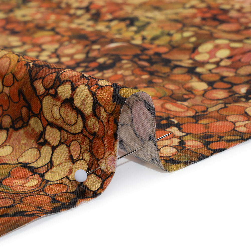 Printed Quilting Cotton by Northcott - Rust Bubbles - Bliss Collection Full
