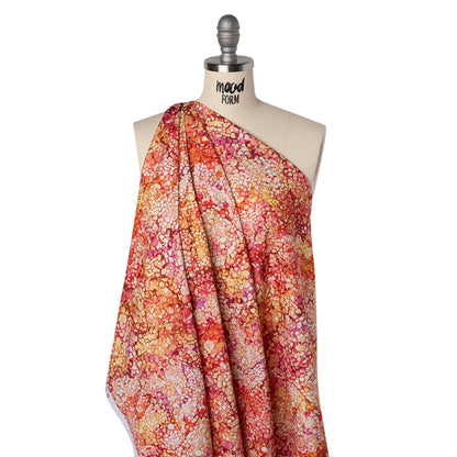 Printed Quilting Cotton by Northcott - Tahitian Sunset Bubbles - Bliss Collection