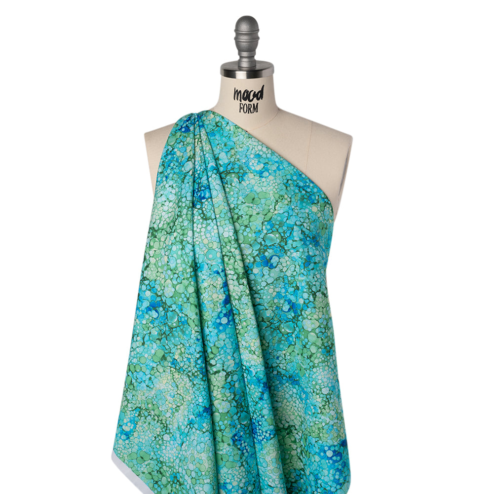 Printed Quilting Cotton by Northcott - Caribbean Bubbles - Bliss Collection Folded