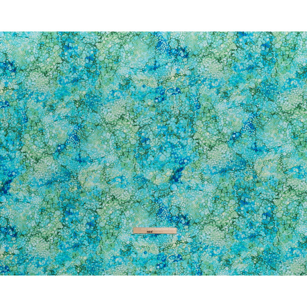 Printed Quilting Cotton by Northcott - Caribbean Bubbles - Bliss Collection