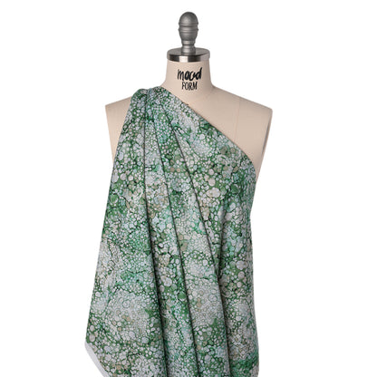 Printed Quilting Cotton by Northcott - Woodland Moss Bubbles - Bliss Collection