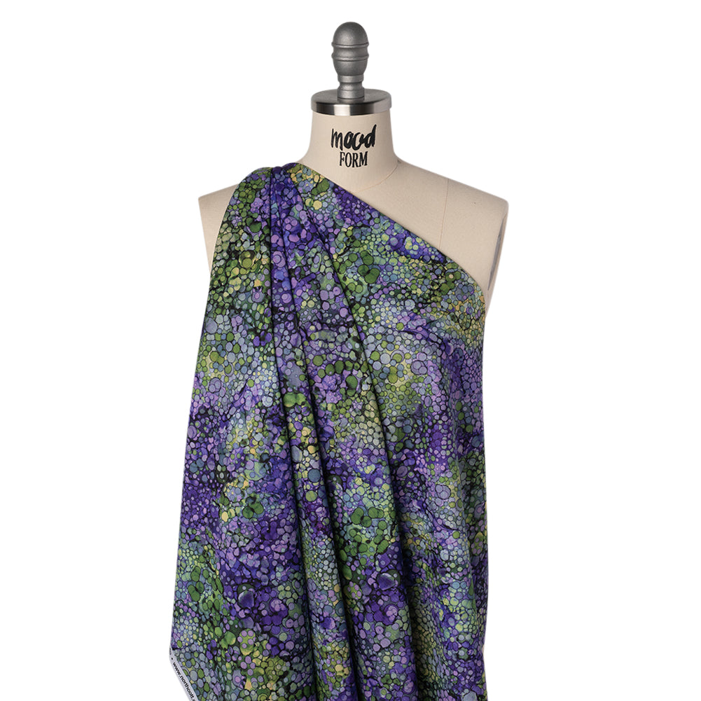 Printed Quilting Cotton by Northcott - Pansy Bubbles - Bliss Collection - Folded