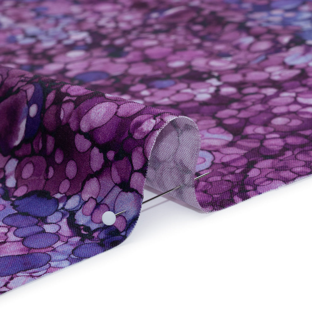 Printed Quilting Cotton by Northcott - Iris Bubbles - Bliss Collection - Full - Image 4 of 7