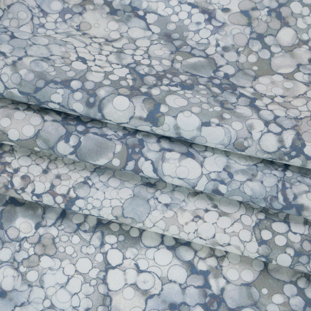 Printed Quilting Cotton by Northcott - Morning Mist Bubbles - Bliss Collection Detail