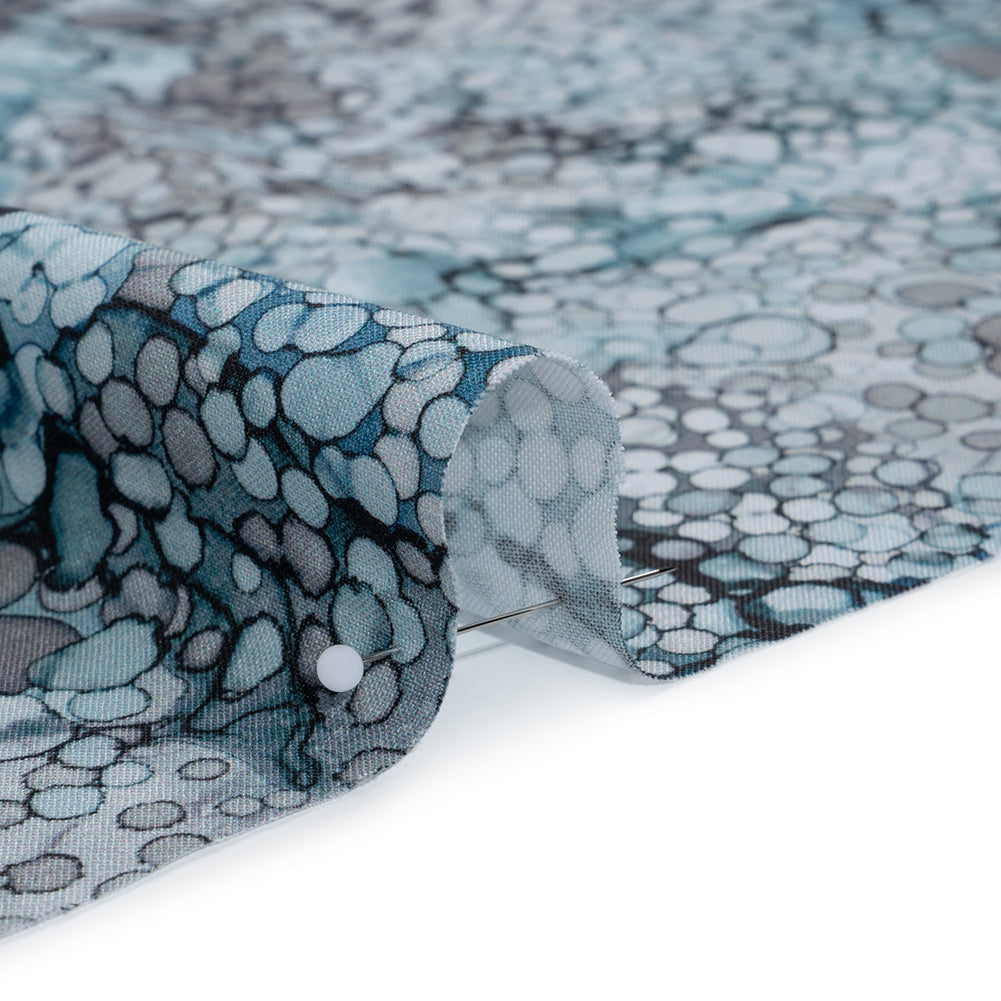 Printed Quilting Cotton by Northcott - Moody Blues Bubbles - Bliss Collection - Full - Image 4 of 7